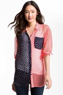 Equipment Daddy Sheer Silk Shirt - Lyst