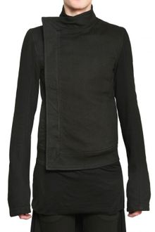 Gareth Pugh Heavy Jersey Denim Jacket - Lyst