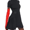 Givenchy Silk Satin On Viscose Punto Milano Dress in Black - Lyst