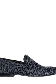 Jimmy Choo Leopard Print Suede Sloane Loafers - Lyst