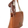 Lanvin Medium Happy Quilted Leather in Brown (nut) - Lyst