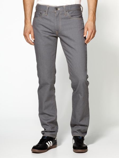 levi's 511 dark grey jeans