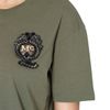 Mcq By Alexander Mcqueen Logo Embellished Tshirt in Khaki (green) - Lyst