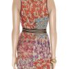 Missoni Praga Crochetknit Patchwork Wrap Dress in Multicolor (orange) - Lyst