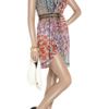 Missoni Praga Crochetknit Patchwork Wrap Dress in Multicolor (orange) - Lyst