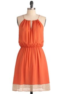 ModCloth Melon Punch Dress - Lyst