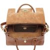Mulberry Small Bayswater Natural Leather Bag in Brown (oak) - Lyst