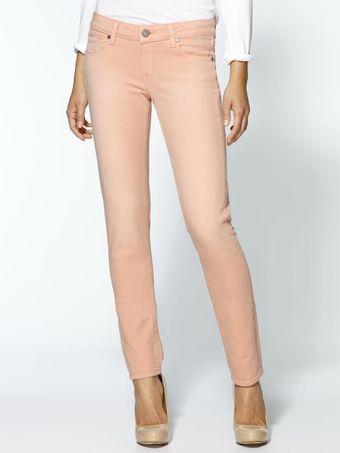 Paige Skyline Ankle Peg Jeans - Lyst