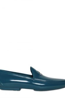 Vivienne Westwood Metal Orb Logo Rubber Loafers - Lyst