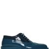 Vivienne Westwood Rubber Laceup Shoes in Blue for Men (petrol) - Lyst