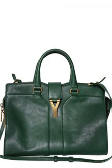 Yves Saint Laurent Mini Cabas Chyc Leather Shoulder Bag - Lyst