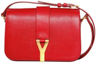 Yves Saint Laurent Medium Chyc Mini Tweed Leather Bag - Lyst