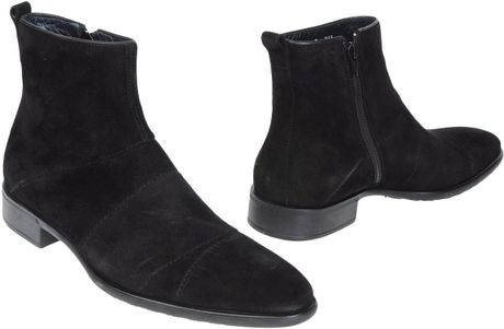 Aldo Brue' Ankle Boots in Black for Men | Lyst
