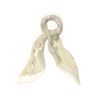 Alexander Mcqueen  Flower Skull Silk Scarf in White (celadon) - Lyst
