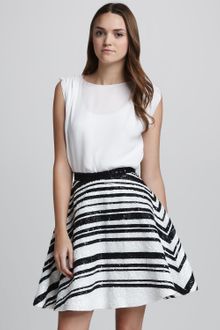 Alice + Olivia Sequined Party Skirt - Lyst