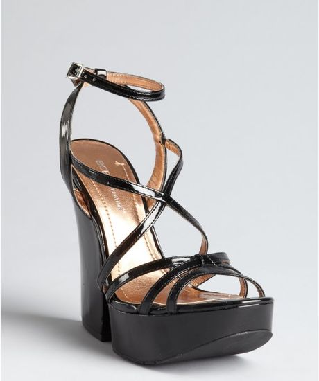 bcbgeneration braided heeled sandals