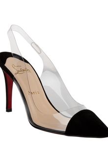 Christian Louboutin Sling Back Pumps - Lyst