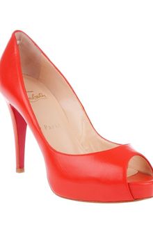 Christian Louboutin Classic Peep Toe Pumps - Lyst