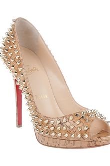 Christian Louboutin Yondala Peep Toe Pumps - Lyst