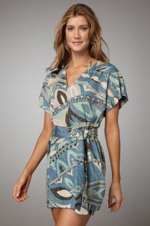 Emilio Pucci Shimmery Isfahan Coverup - Lyst