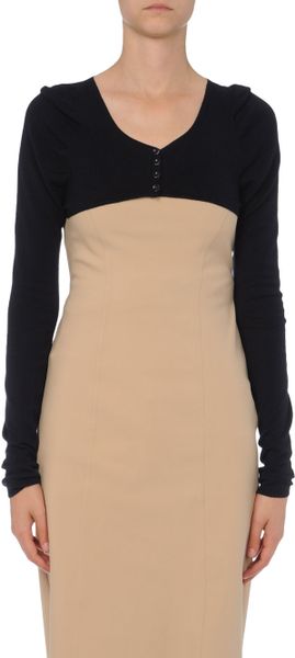 Liu Jo Cardigan in Black (blue) - Lyst