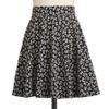 Modcloth Bown Voyage Skirt in Black (cream) - Lyst