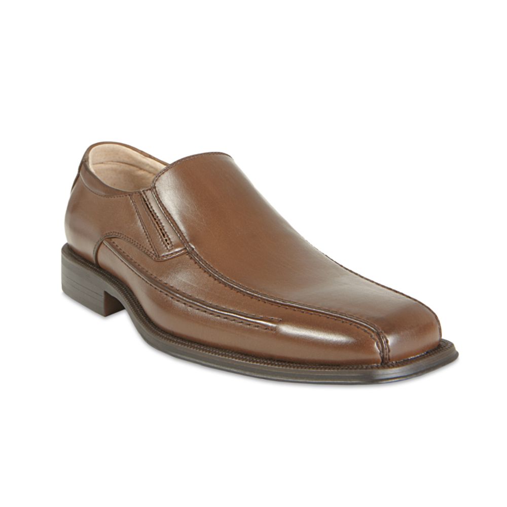 Steve Madden Royal Slip On Dress Shoes in Brown for Men | Lyst