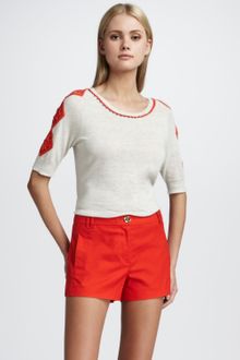 Tory Burch Shearer Shorts - Lyst