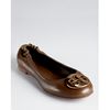 Tory Burch Ballet Flats Reva in Brown (mocha) - Lyst