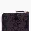 Alexander Mcqueen  Patent Floral Embossed Zip Wallet in Black for Men - Lyst