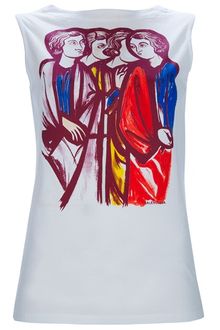 Balenciaga Printed Vest - Lyst