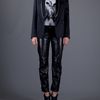 Balmain Metallictrimmed Jacket in Black - Lyst
