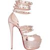 Christian Louboutin Isolde Sandals in Pink (silver) - Lyst
