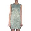 Dolce & Gabbana Brocade Shift Dress in Blue - Lyst