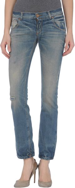 November Denim Pants - Lyst