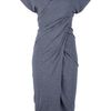 See By Chloé Drape Dress in Gray (grey) - Lyst