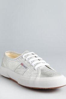 Superga Classic Lame Sneakers - Lyst