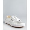 Superga Classic Lame Sneakers in Silver - Lyst