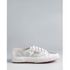 Superga Classic Lame Sneakers in Silver - Lyst