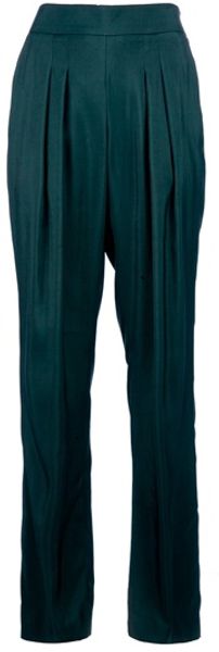 Theyskens' Theory Pleated Trouser - Lyst