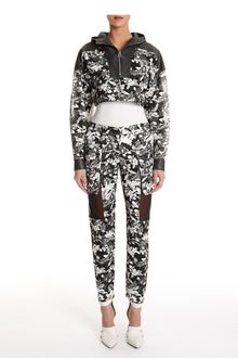 Alexander Wang Cutout Cargo Pant with Sheer Piercing - Lyst