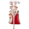 Christian Louboutin Bow Bow in Gold - Lyst