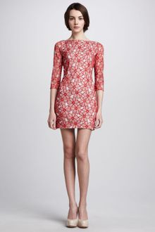 Diane Von Furstenberg Sarita Tulle Lace Dress - Lyst