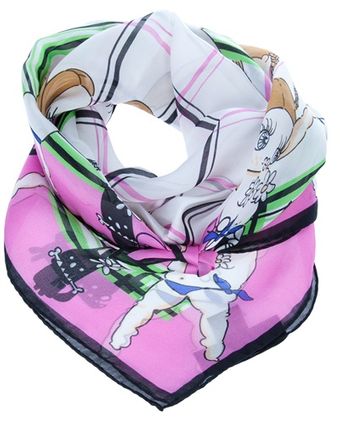 DSquared2 Printed Scarf - Lyst
