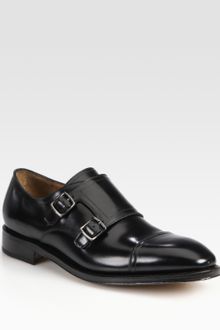 Ferragamo Duran Double Monk Strap - Lyst