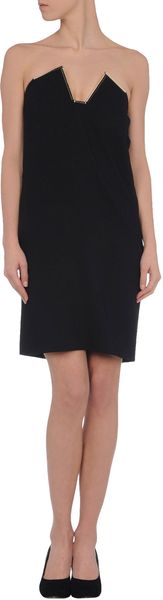 Lanvin Short Dress - Lyst