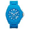 Michael Kors Chronograph Drake Blue Silicone Strap 48mm in Blue - Lyst
