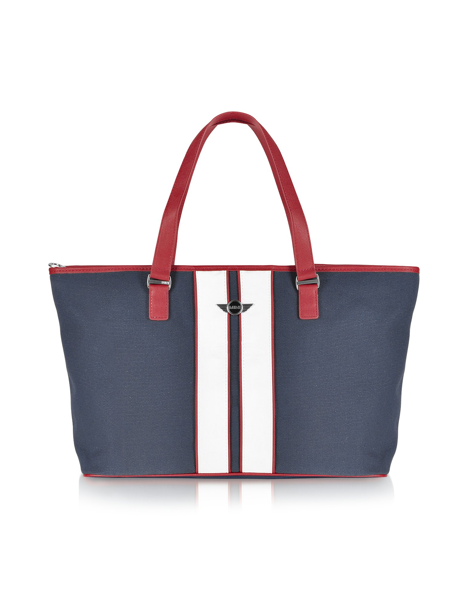 oversized tote with zipper