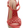 Modcloth Party On The Peninsula Wedge in Pink (sea) - Lyst