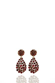 Oscar de la Renta Teardrop Earrings - Lyst